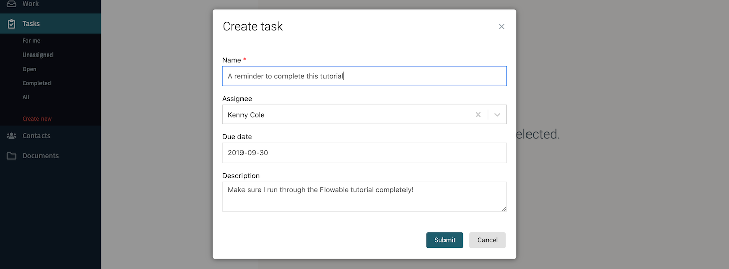 New Task