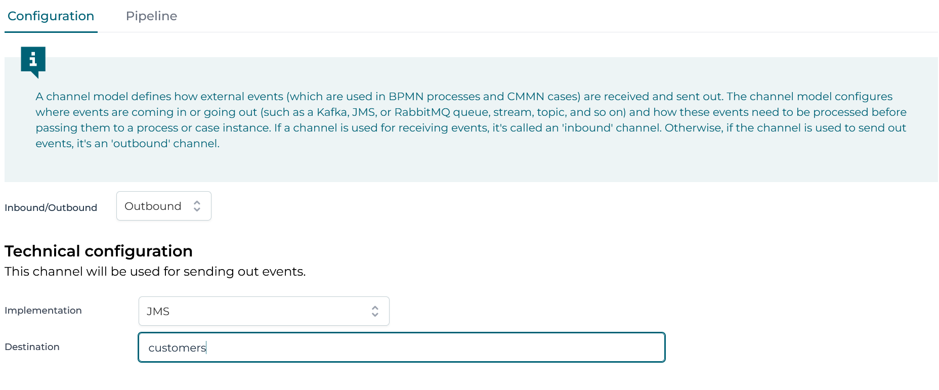 Outbound Channel
