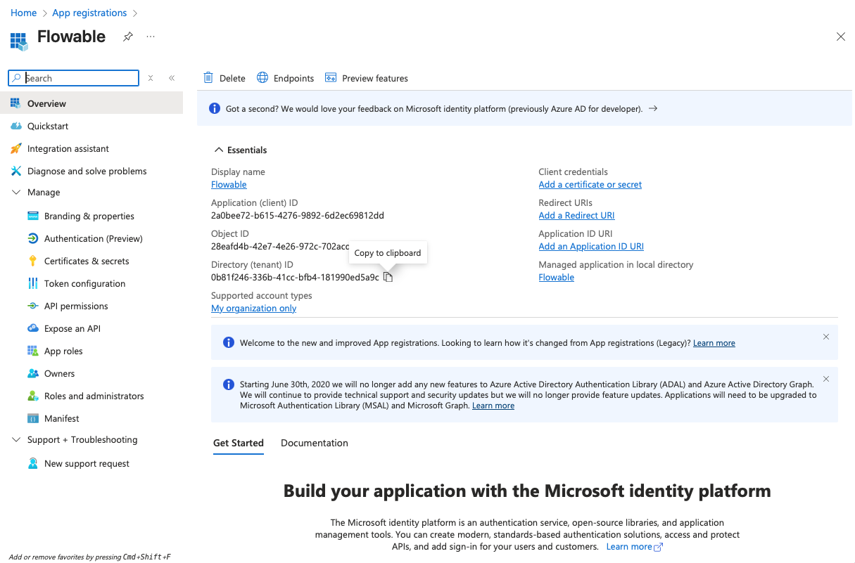 SSO Shared AppReg 03