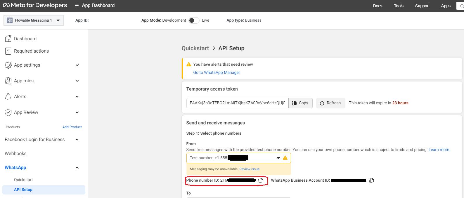 WhatsApp App Secret